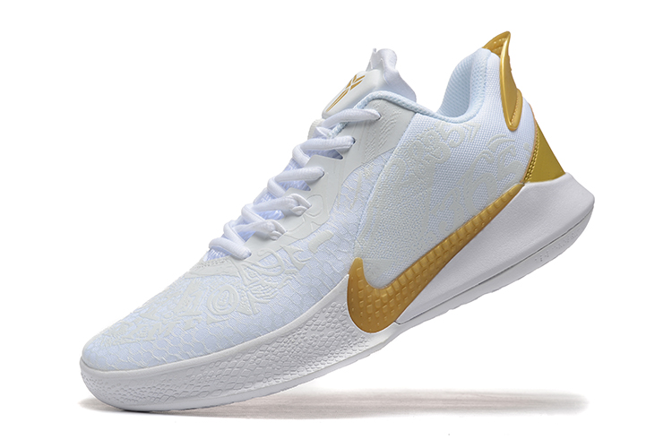 Nike Mamba Fury White Gold